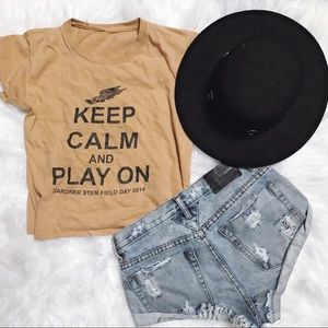 Vintage Look Graphic Tee